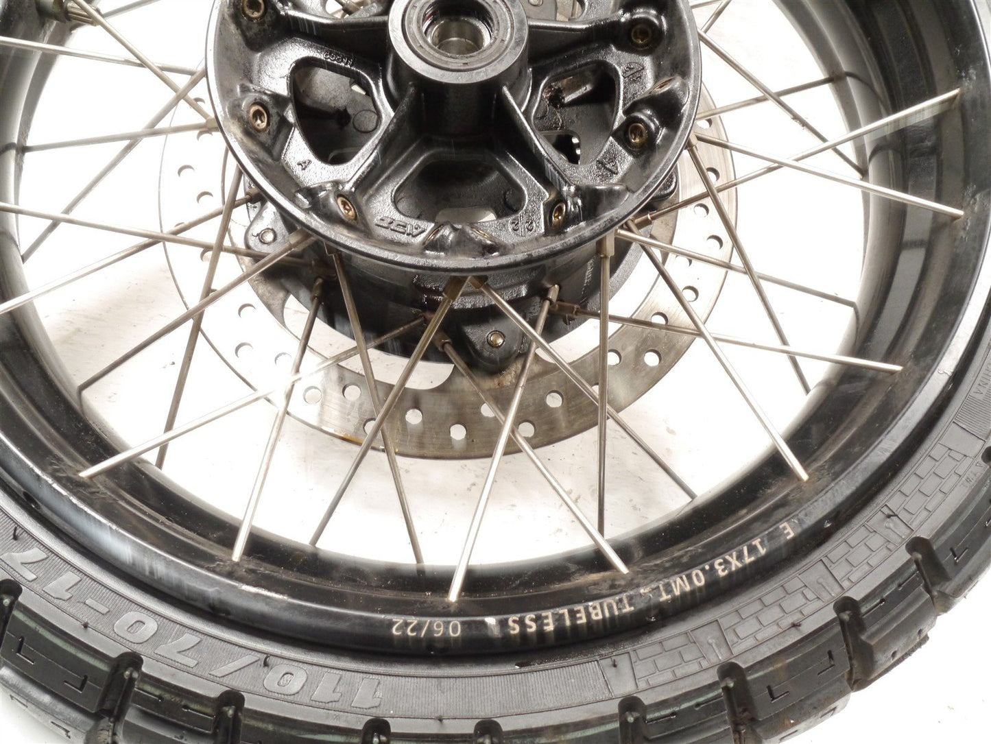 ZONTES ZT125 G1 2021-2025 FRONT WHEEL & TIRE & BRAKE DISC