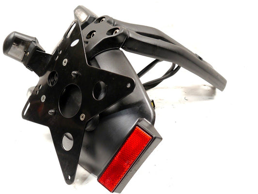 BENELLI 502 C NUMBER PLATE MOUNT AND LIGHTS