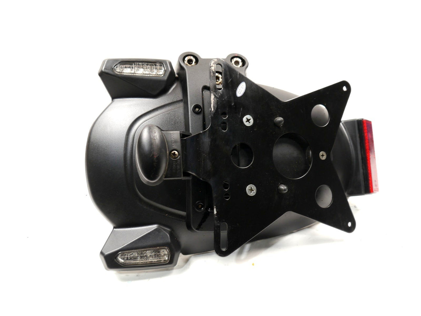 BENELLI 502 C NUMBER PLATE MOUNT AND LIGHTS