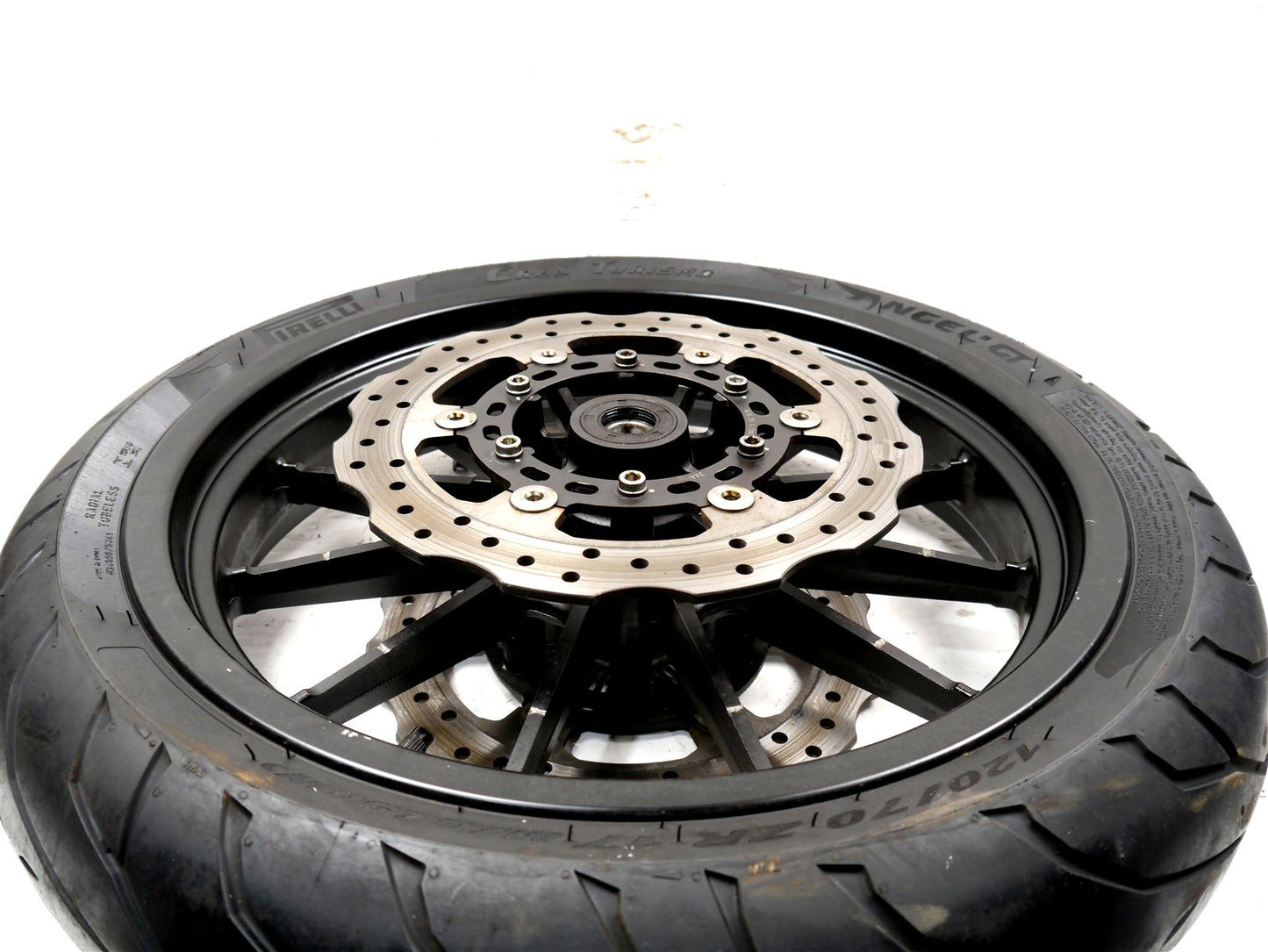 BENELLI 502 C FRONT WHEEL & TIRE & BRAKE DISC