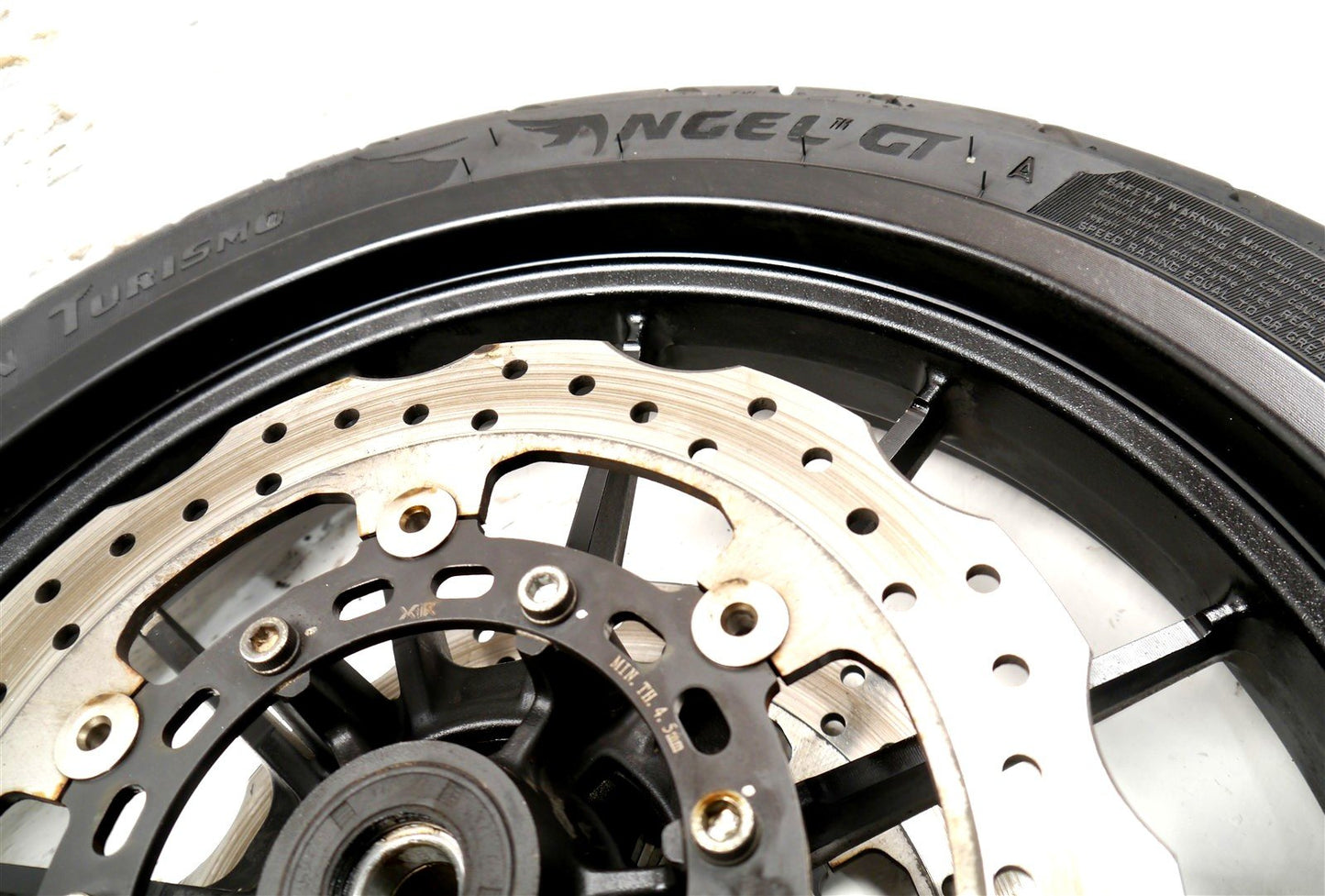 BENELLI 502 C FRONT WHEEL & TIRE & BRAKE DISC