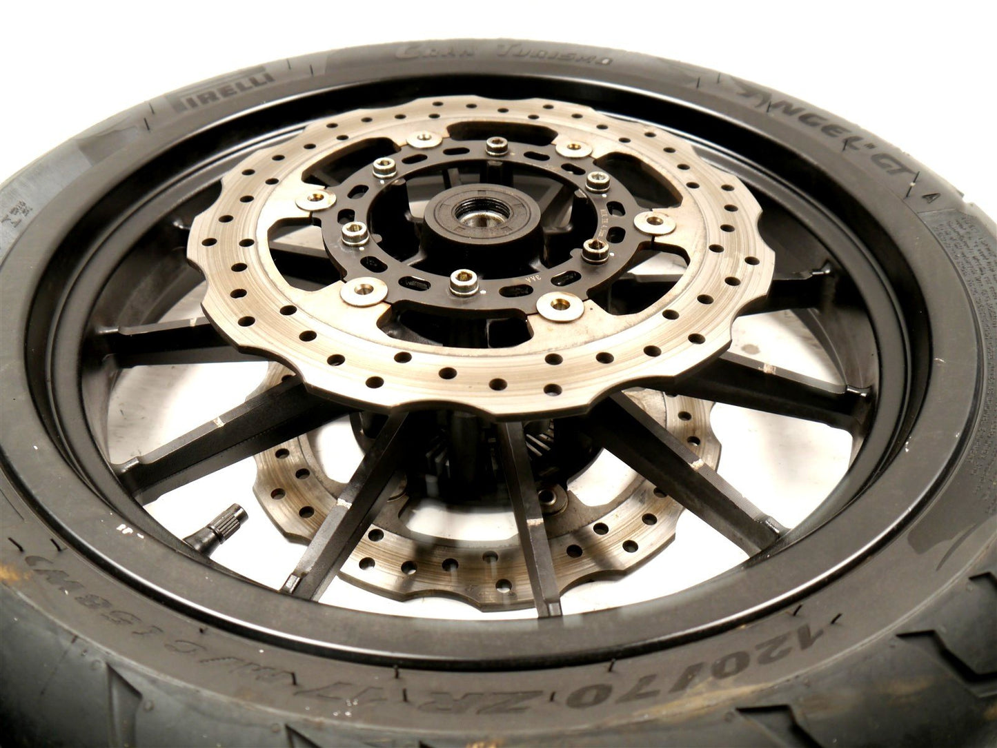 BENELLI 502 C FRONT WHEEL & TIRE & BRAKE DISC