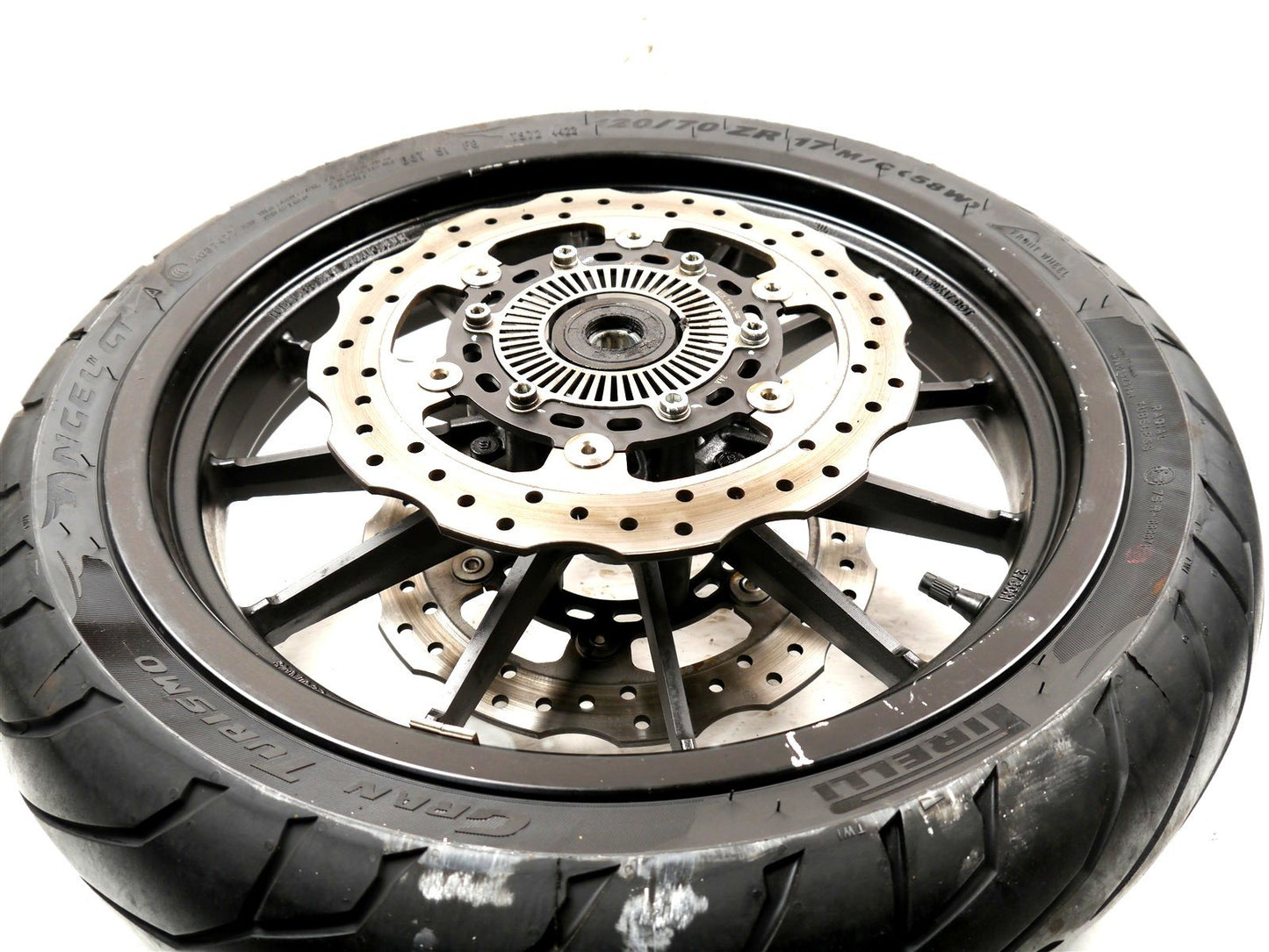 BENELLI 502 C FRONT WHEEL & TIRE & BRAKE DISC