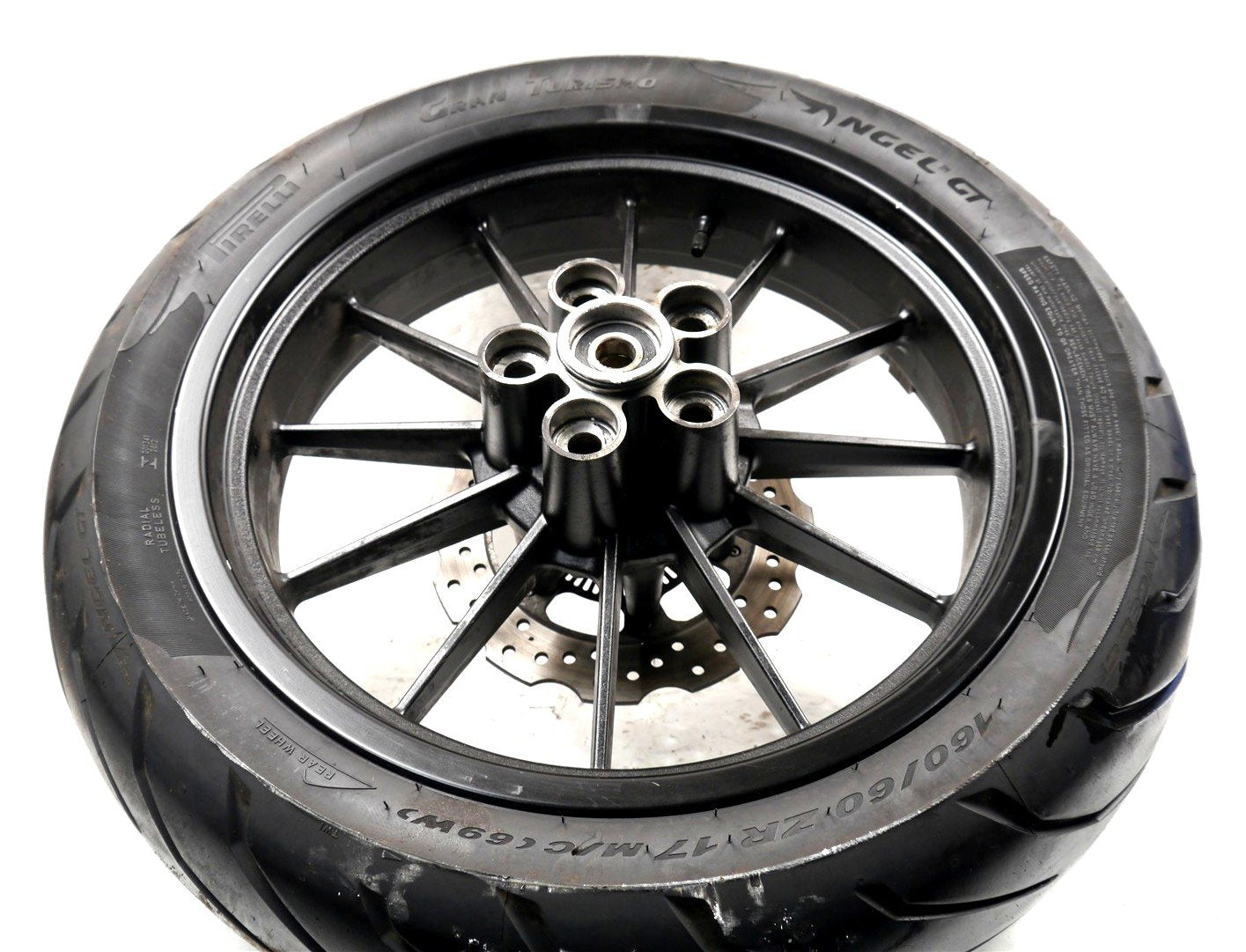 BENELLI 502 C REAR WHEEL & TIRE & BRAKE DISC