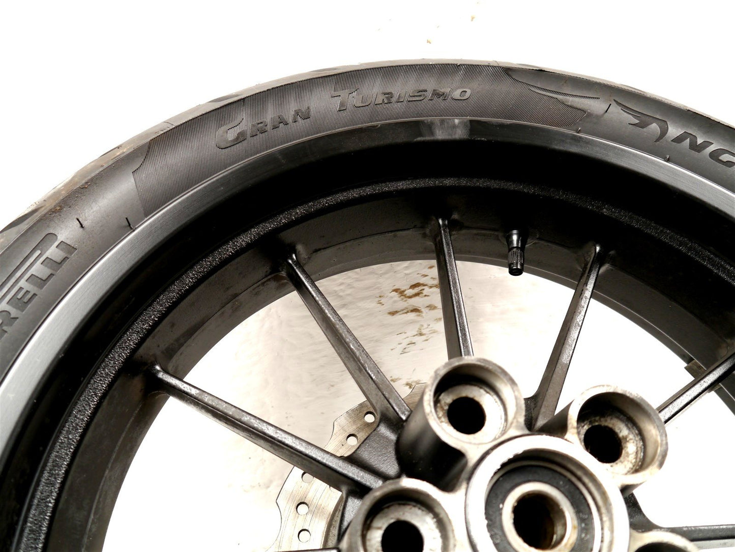 BENELLI 502 C REAR WHEEL & TIRE & BRAKE DISC
