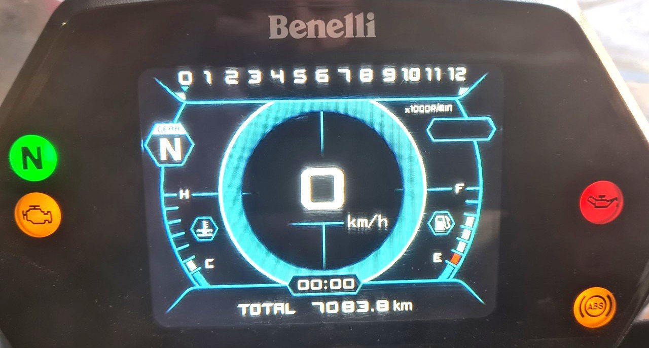 BENELLI 502 C RUNNING ENGINE 7K