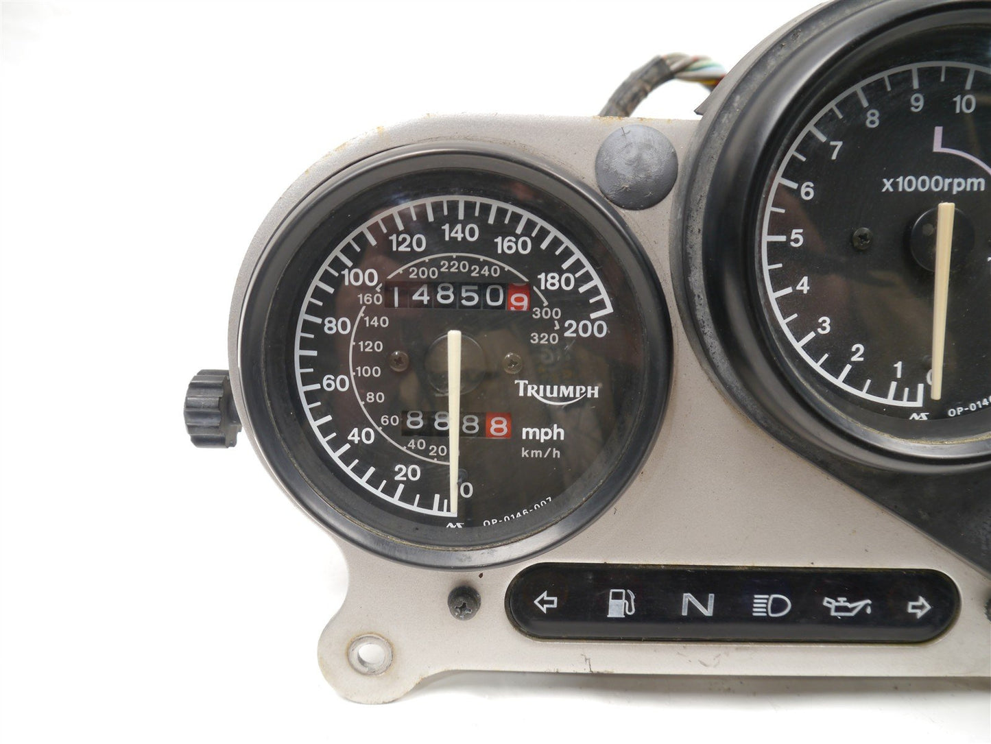 TRIUMPH TRIDENT SPRINT 900 1992-1998 CLOCKS INSTRUMENTS SPEEDOMETER 14k