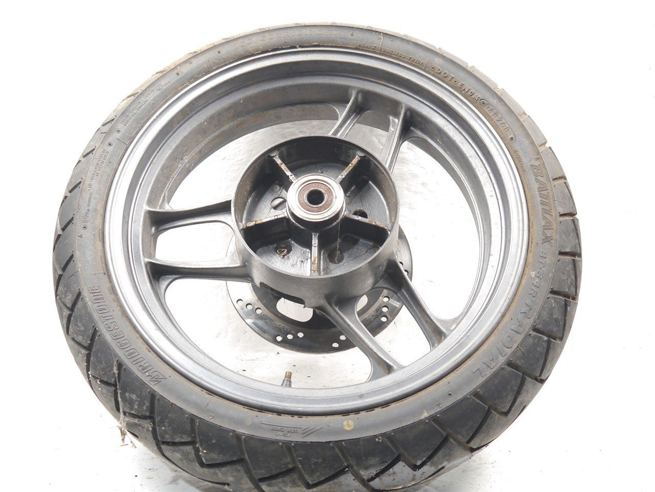 TRIUMPH TRIDENT SPRINT 900 1992-1998 REAR WHEEL & BRAKE DISC 14K