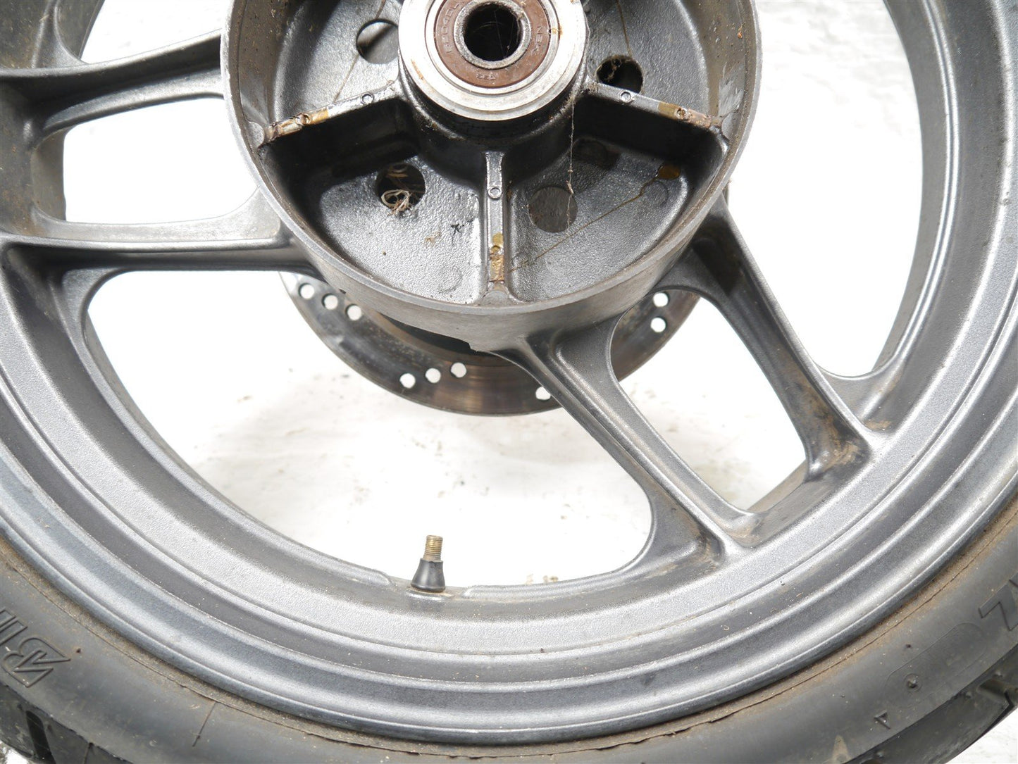 TRIUMPH TRIDENT SPRINT 900 1992-1998 REAR WHEEL & BRAKE DISC 14K