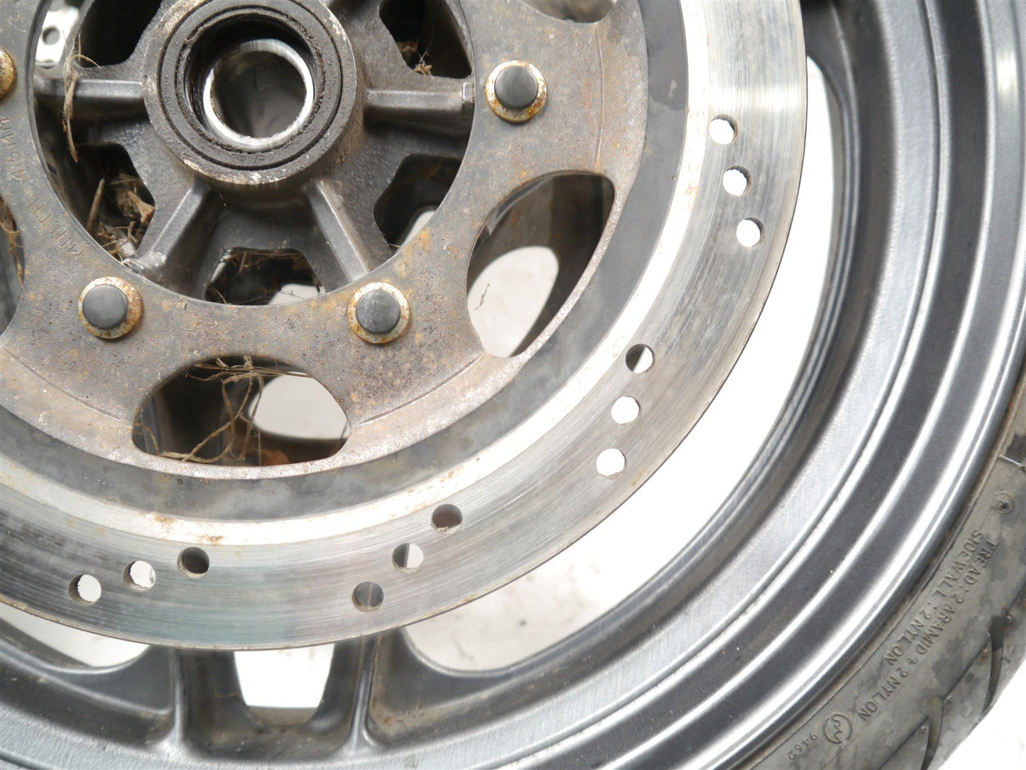TRIUMPH TRIDENT SPRINT 900 1992-1998 FRONT WHEEL & BRAKE DISCS 14K