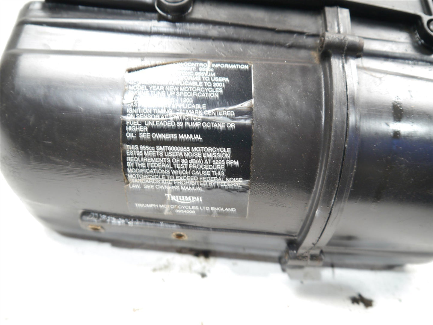 TRIUMPH SPRINT ST 955I 1999-2004 AIR BOX