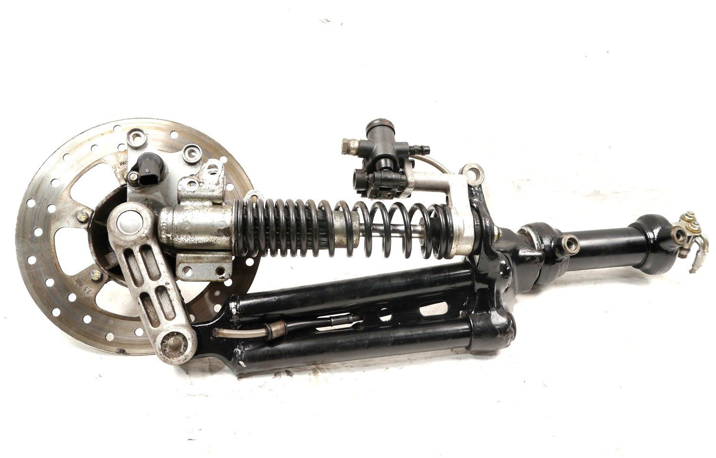 PIAGGIO MP3 400 2006-2012 FRONT RIGHT SUSPENSION SHOCK BRAKE DISC ASSEMBLY 7K
