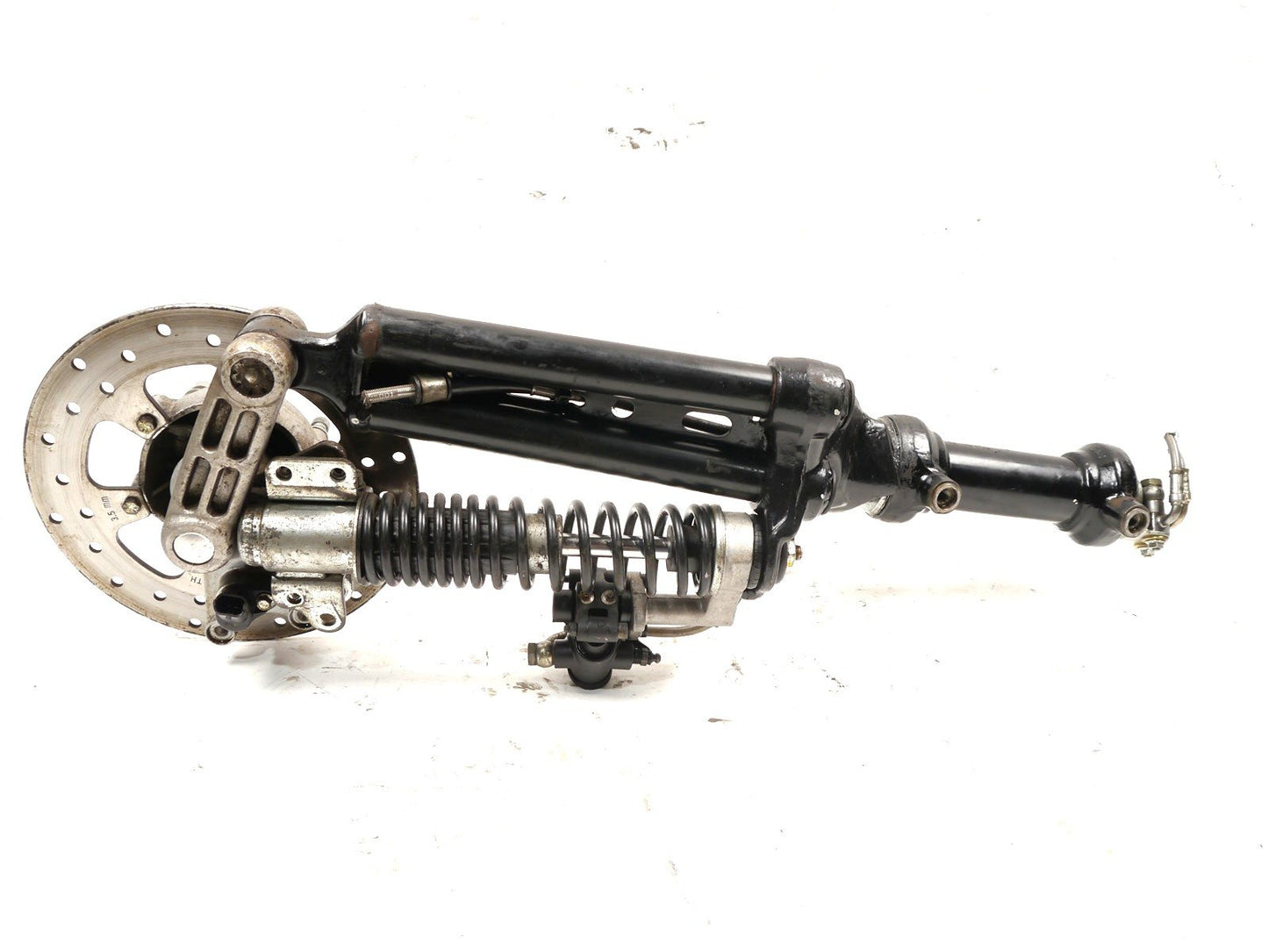 PIAGGIO MP3 400 2006-2012 FRONT LEFT SUSPENSION BRAKE DISC SHOCK ASSEMBLY 7K