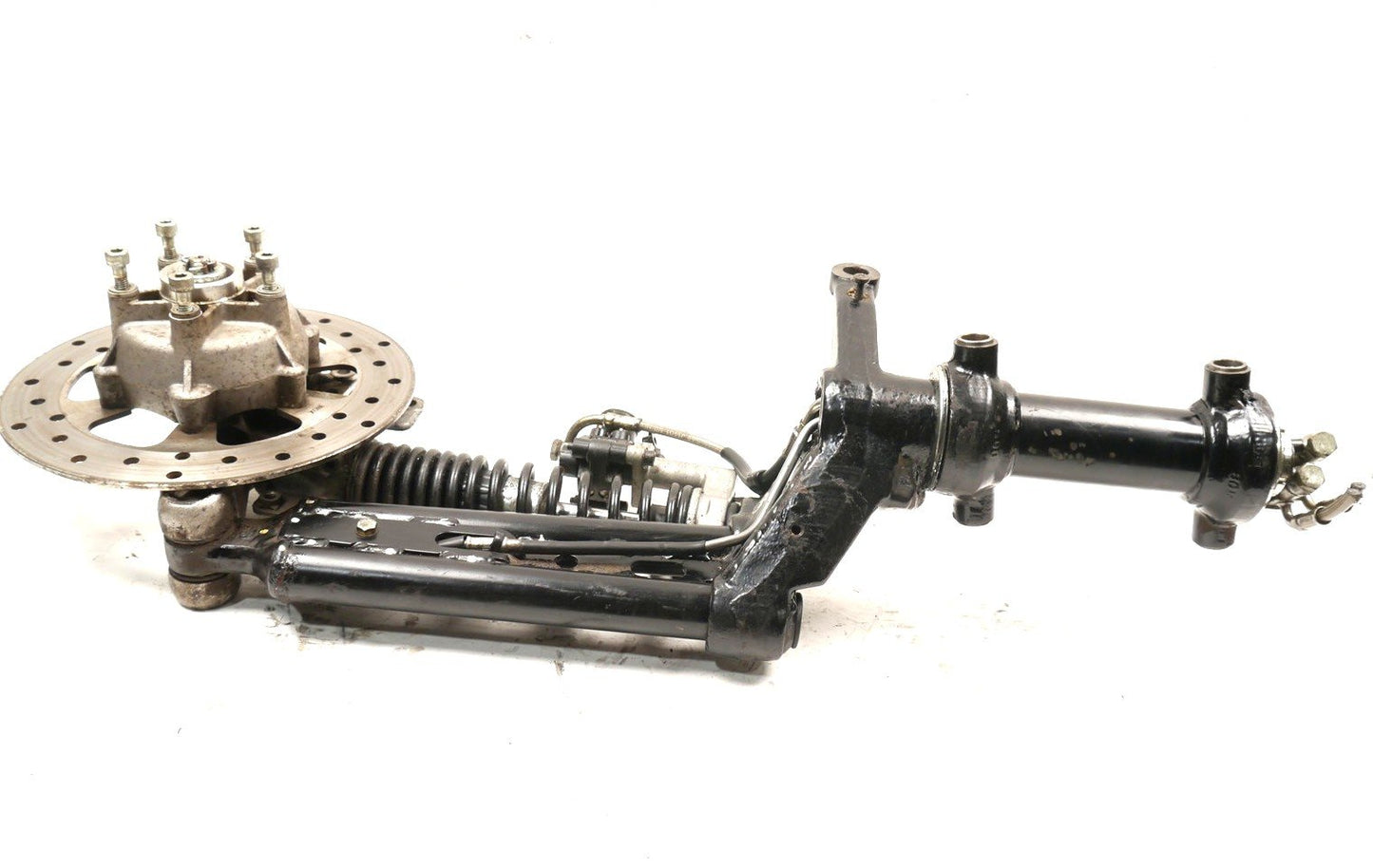 PIAGGIO MP3 400 2006-2012 FRONT LEFT SUSPENSION BRAKE DISC SHOCK ASSEMBLY 7K