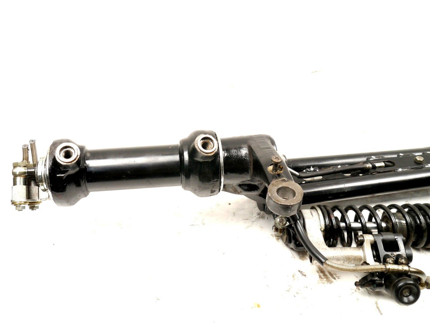 PIAGGIO MP3 400 2006-2012 FRONT LEFT SUSPENSION BRAKE DISC SHOCK ASSEMBLY 7K