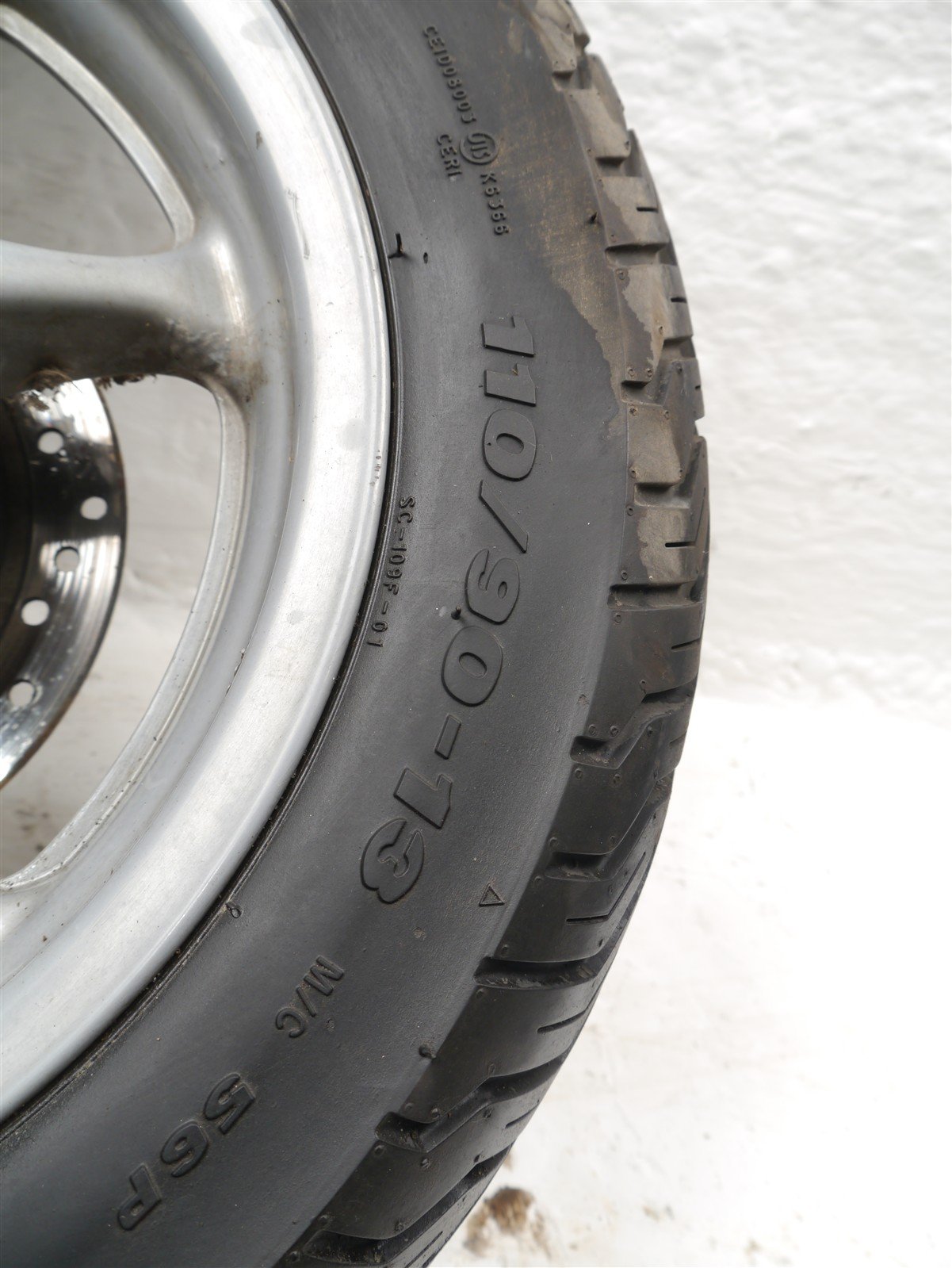 HONDA PES PS 125 2006-2013 FRONT WHEEL & TIRE