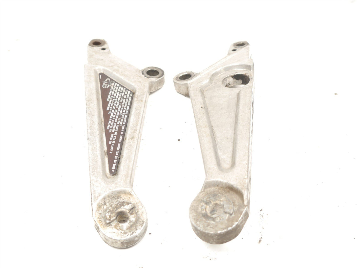 HONDA CB650 SC NIGHTHAWK 1982 REAR FOOTREST HANGERS