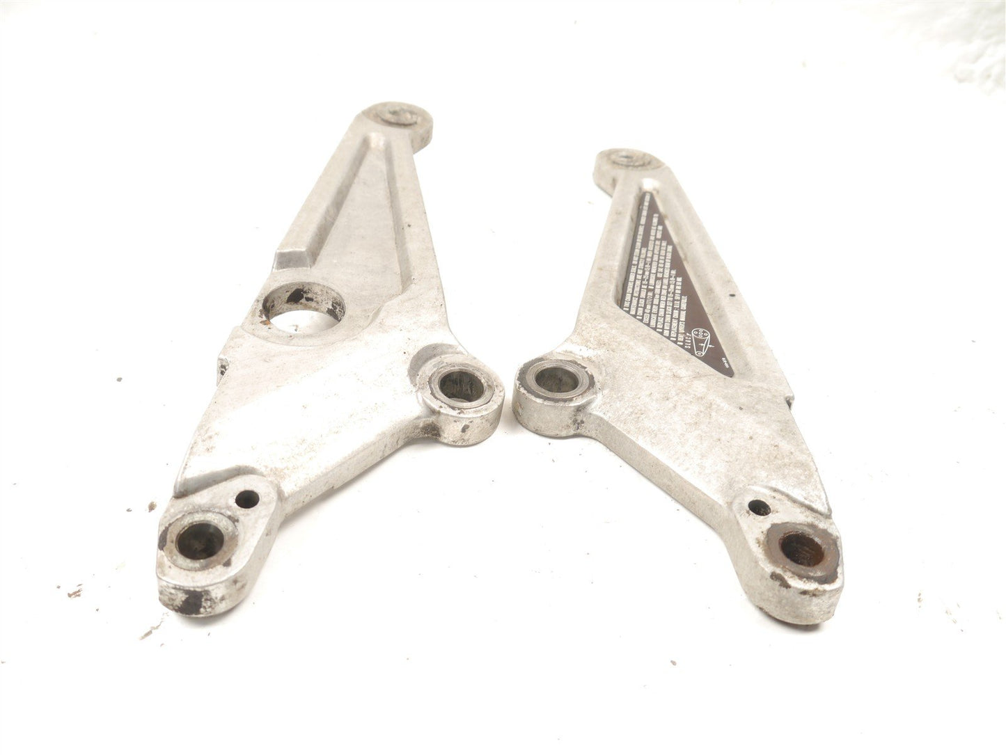 HONDA CB650 SC NIGHTHAWK 1982 REAR FOOTREST HANGERS