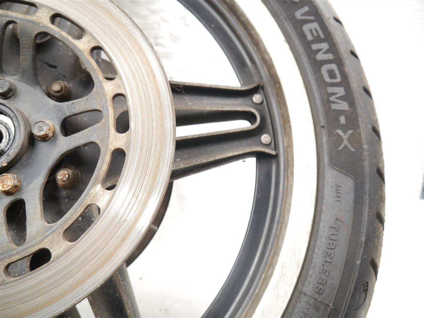 HONDA CB650 SC NIGHTHAWK 1982 FRONT WHEEL