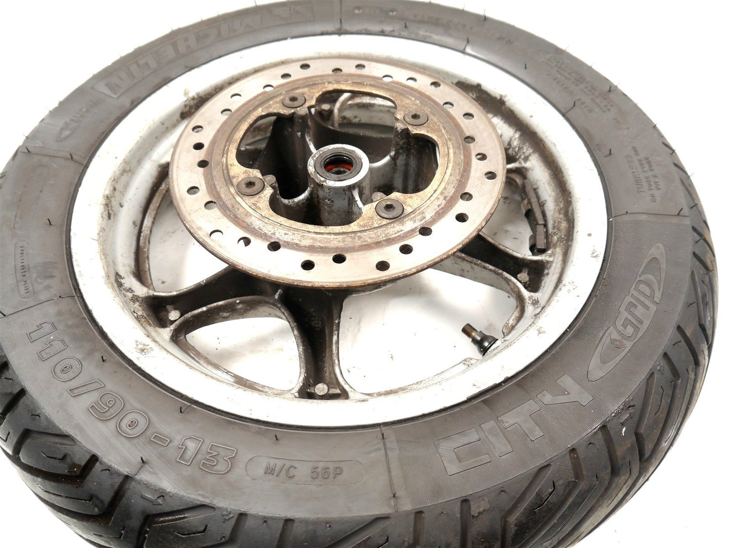 HONDA SES 125 DYLAN 2002-2006 FRONT WHEEL & TIRE