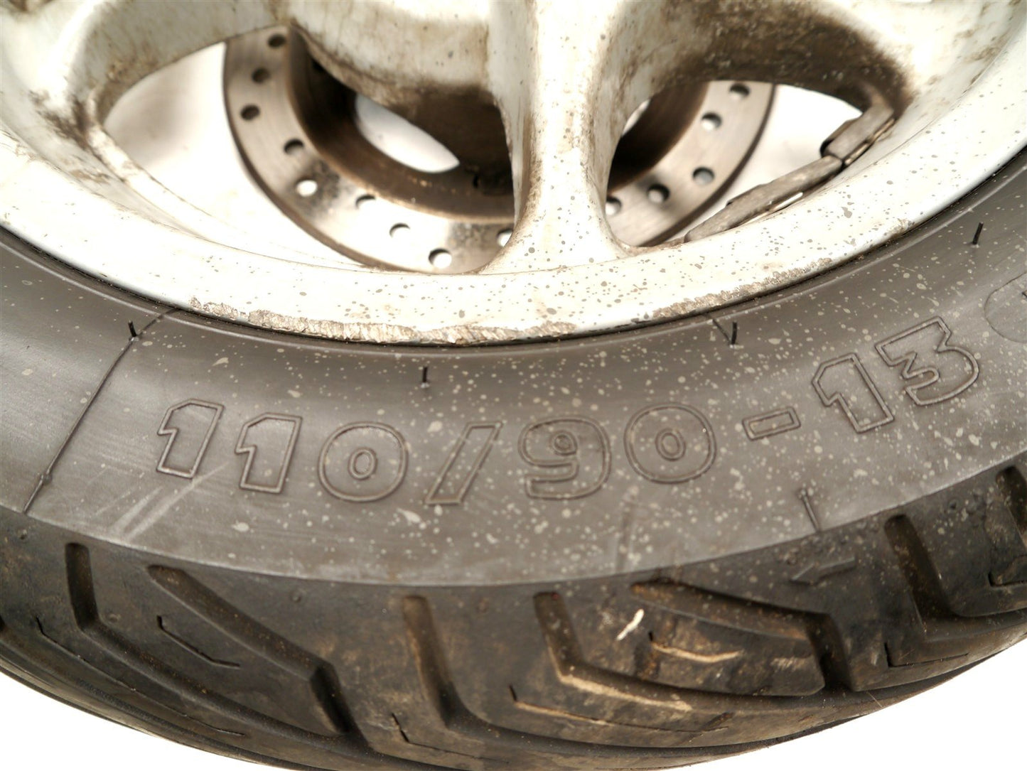 HONDA SES 125 DYLAN 2002-2006 FRONT WHEEL & TIRE