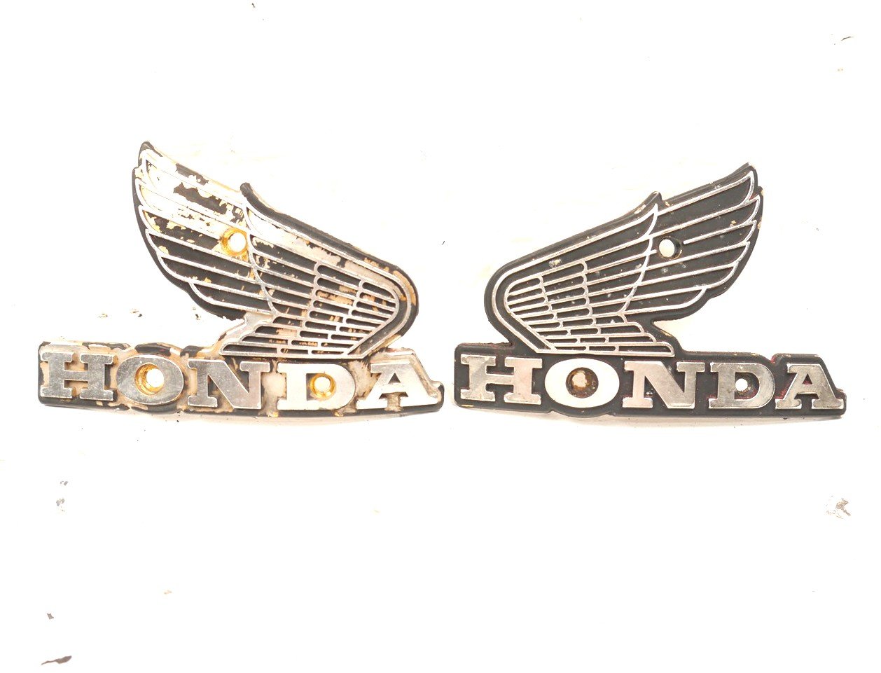 HONDA CB650 SC NIGHTHAWK 1982 FUEL PETROL TANK BADGES
