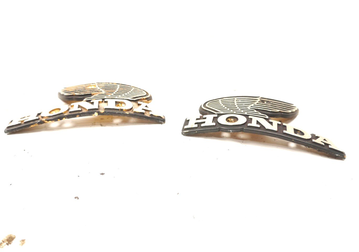 HONDA CB650 SC NIGHTHAWK 1982 FUEL PETROL TANK BADGES