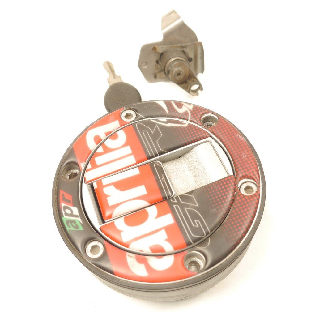 APRILIA CAPONORD ETV 1000 2001-2004 IGNITION SEAT FUEL LOCK SET & TOP FORK YOKE