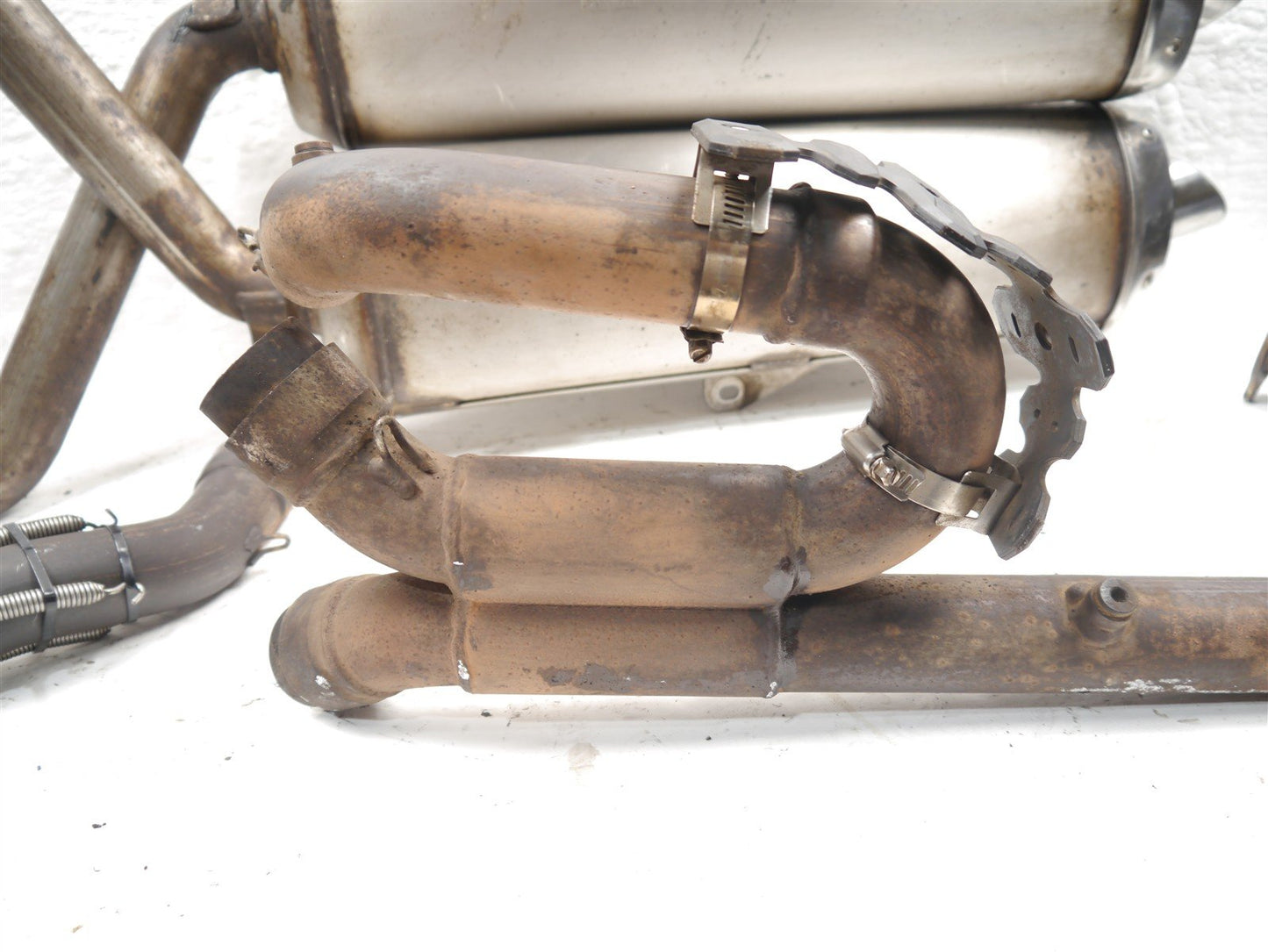 APRILIA CAPONORD ETV 1000 2001-2004 COMPLETE EXHAUST SYSTEM