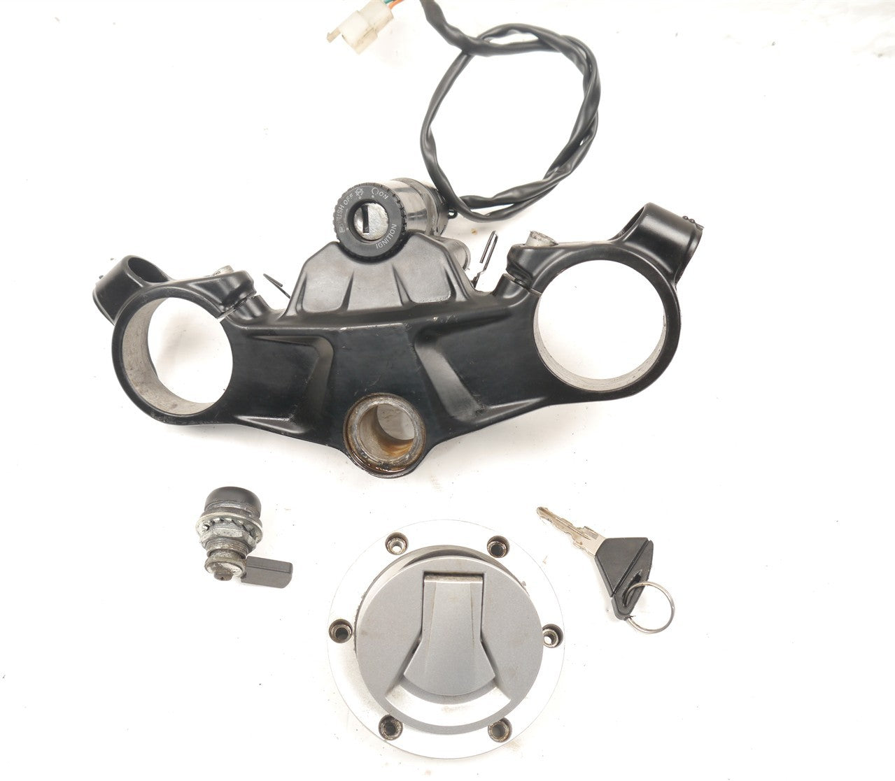 APRILIA RS125 GP REPLICA 2021-2024 LOCK SET & TOP FORK YOKE