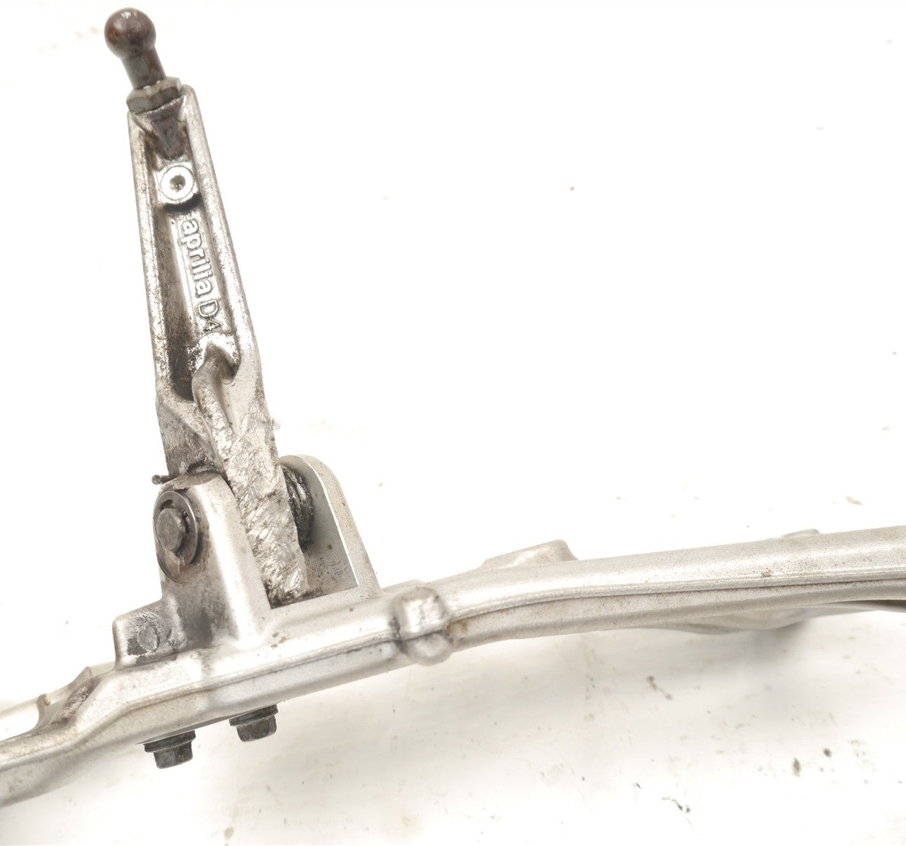 APRILIA RS125 GP REPLICA 2021-2024 FRONT RIGHT FOOTREST HANGER & PEG
