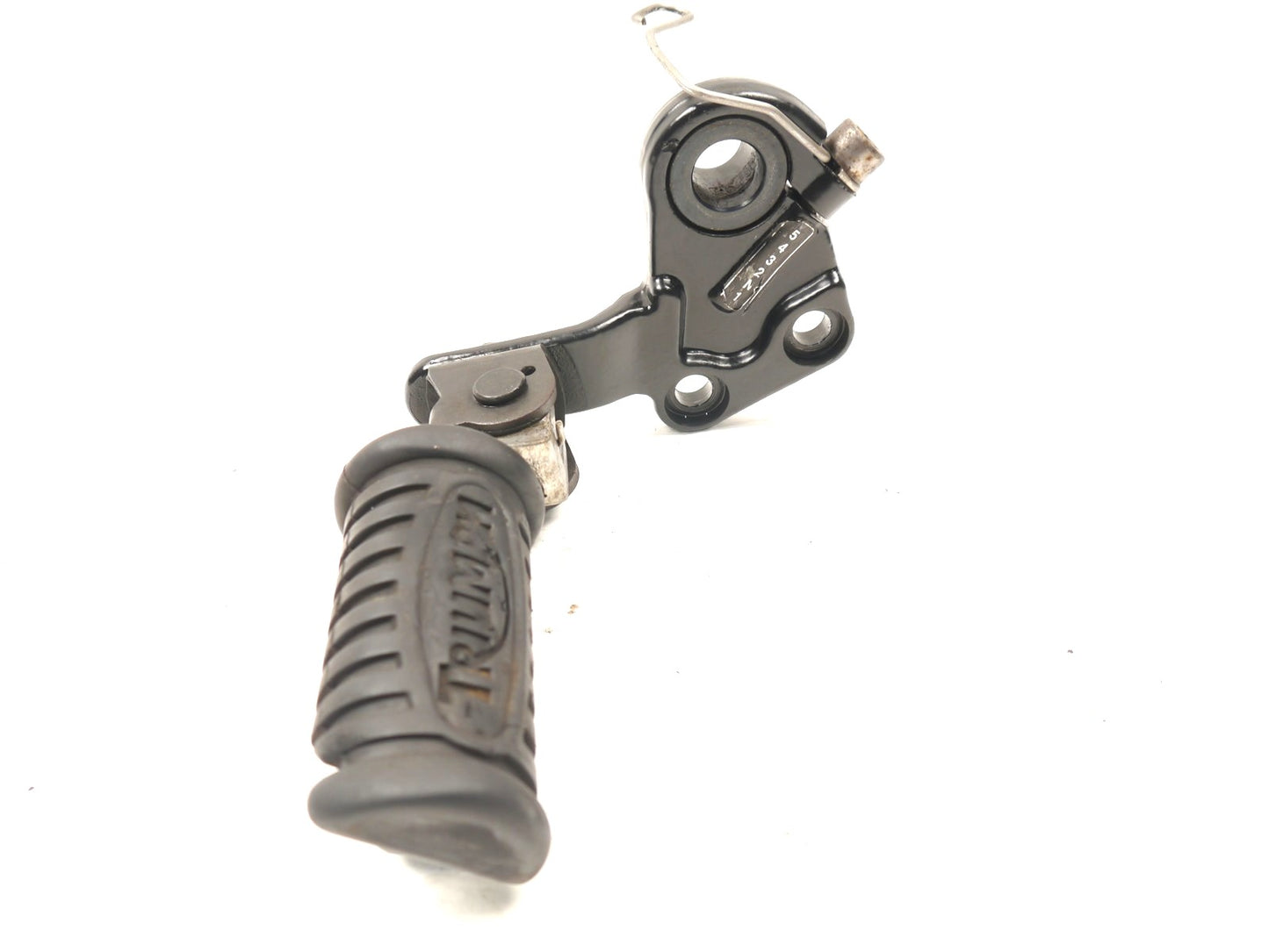 TRIUMPH BONNEVILLE 865 2008-2015 FRONT LEFT FOOTREST HANGER & PEG