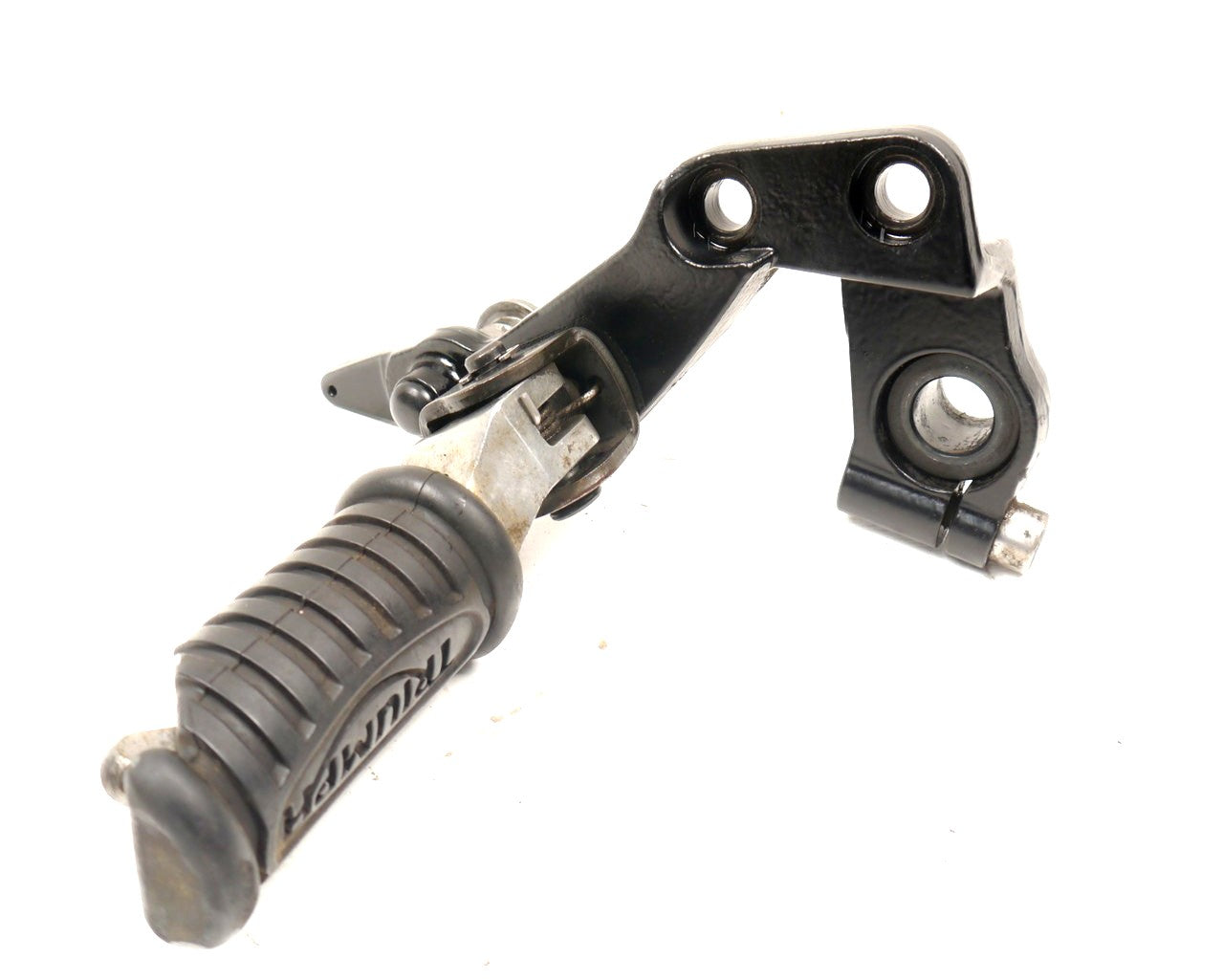 TRIUMPH BONNEVILLE 865 2008-2015 FRONT RIGHT FOOTREST HANGER & PEG