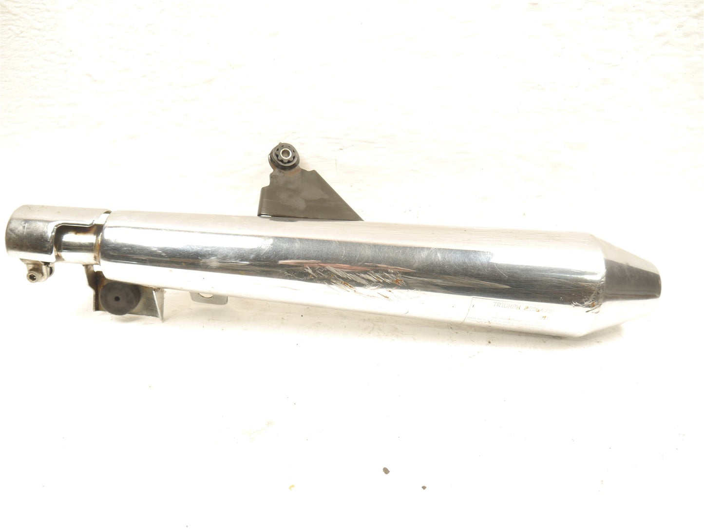 TRIUMPH BONNEVILLE 865 2008-2015 LEFT EXHAUST SILENCER (SCUFFED)